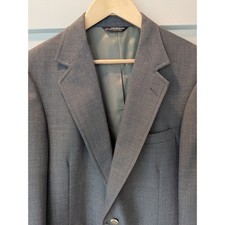 Vtg. Brooks Brothers Brooksease Wool Blend Blazer 40R Crafted USA Detail Button