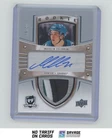 2024-25 UD The Cup Rookie Tribute Auto Patch Macklin Celebrini /10 #180-MC San