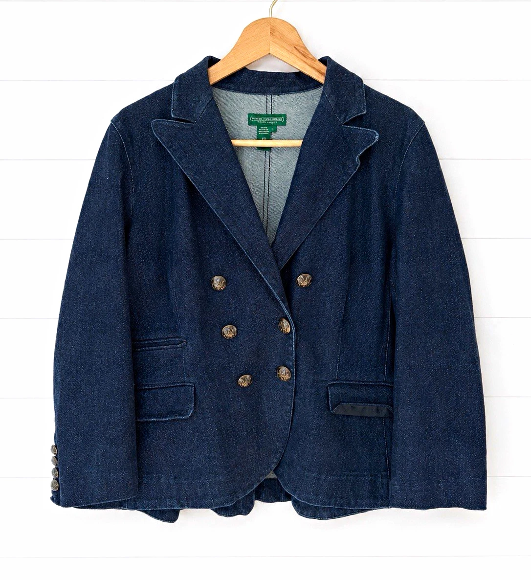 Ralph Lauren Denim Blazers for Women for sale | eBay