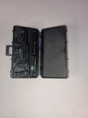 #ad G.I. Joe Walmart Retro 3.75quot; DESTRO Figure accessories lot GUN amp; CASE only $8.99