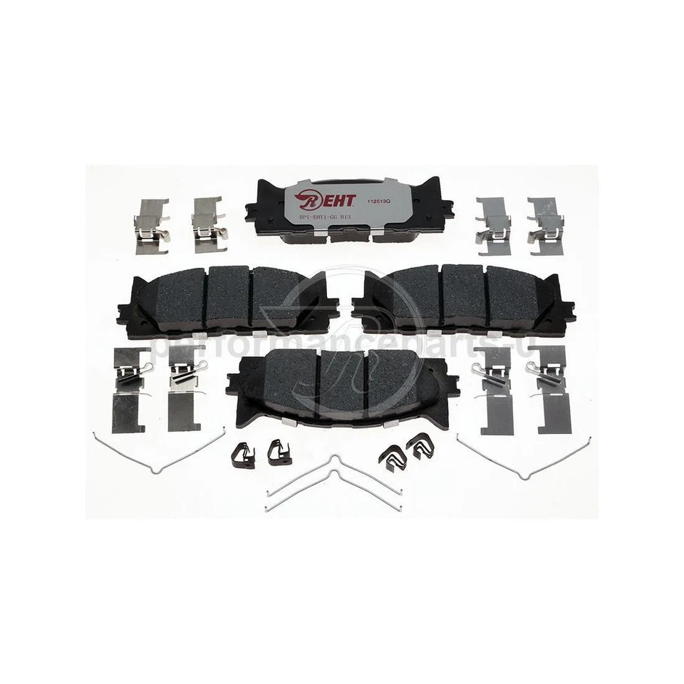 Juego de pastillas de freno de disco delanteras traseras rotor de freno de disco para Toyota Avalon 2013-2018 Foto 4 de 4