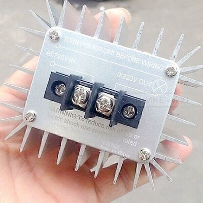 5000W/220V Spannungsregler Dimmer Speed Temperatur Volt Regler Regulator -