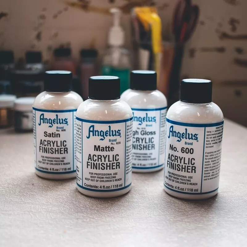 Angelus Acrylic Finisher Matt Satin Gloss Thinner Duller Angelus
