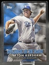 2022 Topps Clayton Kershaw Welcome To The Show Box Topper 22/49 Jersey # 1/1