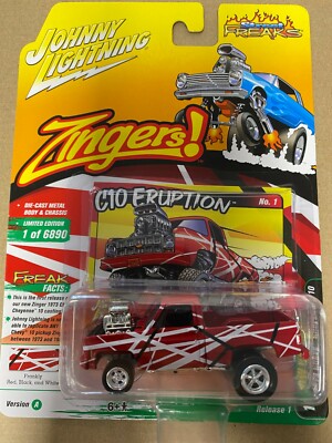 1:64 Johnny Lightning Street Freaks 1973 Chevy Cheyenne 10