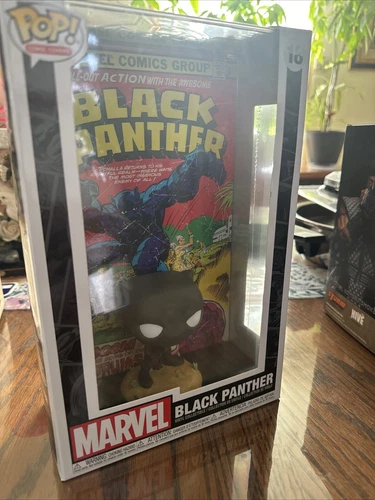 Funko Pop! Comic Book Cover with Case: Marvel - Black Panther #18