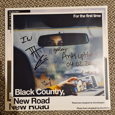 black country, new road vinyl レコード サイン入り Black Country, New Road - For The First Time / Vinyl LP