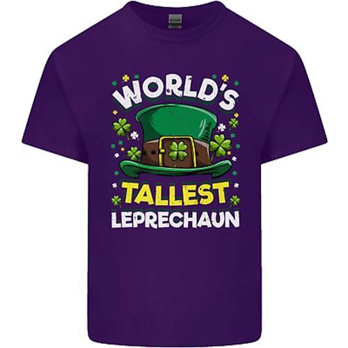 Der Größte Leprechaun St. Patrick's Day Herren Baumwolle T-Shirt Tee Oberteil - Bild 18 von 26