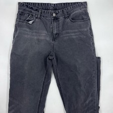 Ralph Lauren Polo Youth Boy Jeans Size 18 Black Cotton Blend Stretch Classic Fit