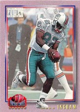 MARK INGRAM 1993 PRO SET POWER UPDATE MOVES #15 DOLPHINS  (BOX 43) ID:14023