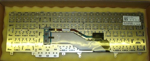 Dell Precision M4800 Keyboard US w/ pointstick. 0WD3KF Original and genuine, new - Photo 2/3