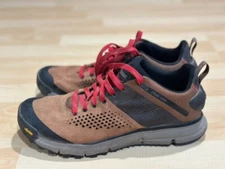 Danner, Men's Trail 2650 Vibram Hiking Shoes, Brown/Red, Size US 9.5