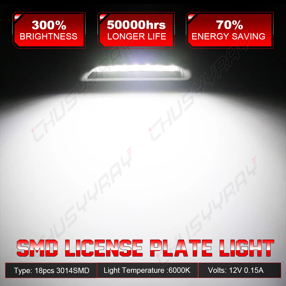 D15 Lighting 12-Piece 6000K White LED Kit For 99-13 Chevy Silverado / Avalanche – Interior & License Plate