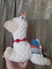 FAO Schwarz Plush Llama Stuffed Toy Vintage Fun Peru Cute Blanket