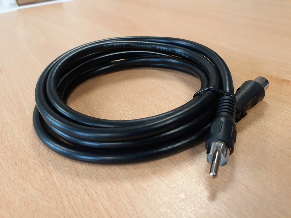 TV Antenna RF cable suitable for Nintendo NES & SNES, Sega Master & Megadrive... - Image 3 of 4