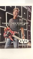 EVH 5150 GUITAR AMPLIFIERS 2007  THE NEW 5150 AMP  11 X 8.5- PRINT AD. 7