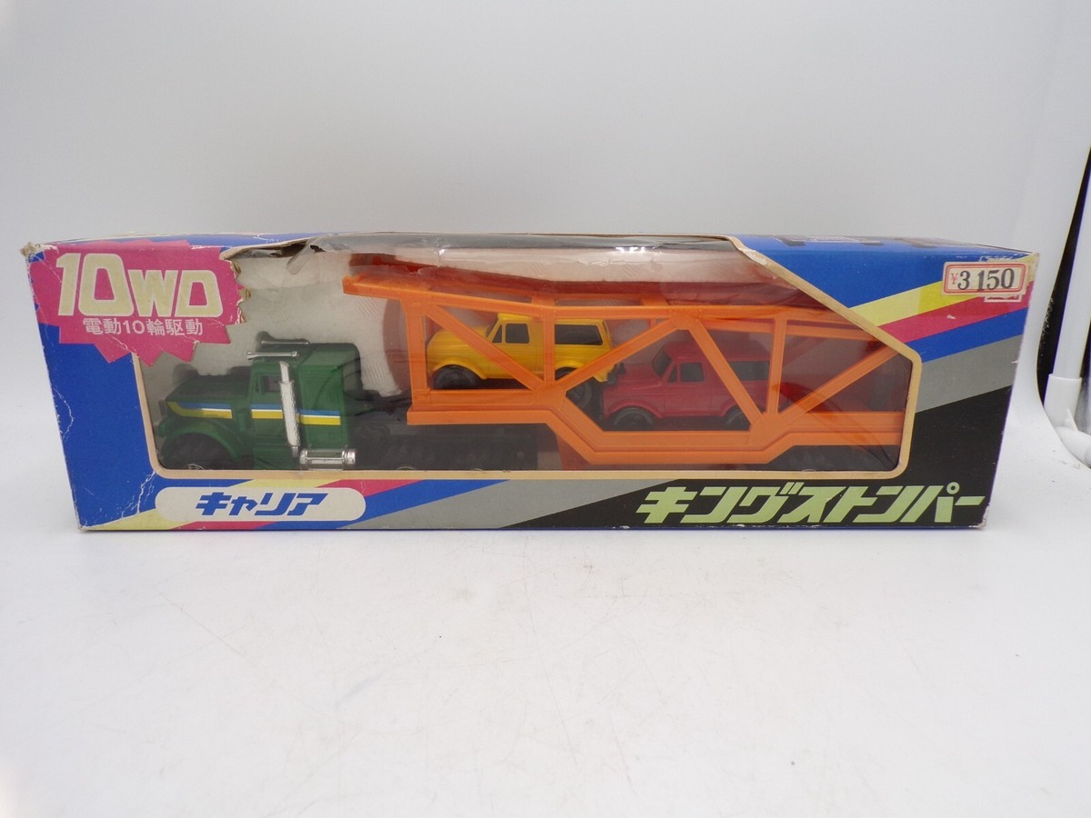 RARE Tsukuda Hobby 10WD Green Peterbilt Semi Schaper Stomper RARE Tsukuda Hobby 10WD Green Peterbilt Semi Schaper Stomper