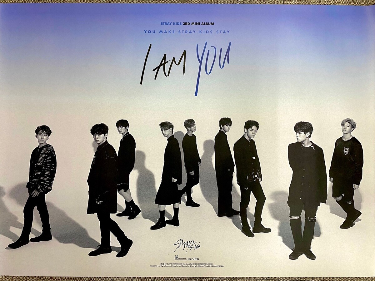 K-POP STRAY KIDS 3rd Mini Album [I am YOU] B Ver. OFFICIAL POSTER