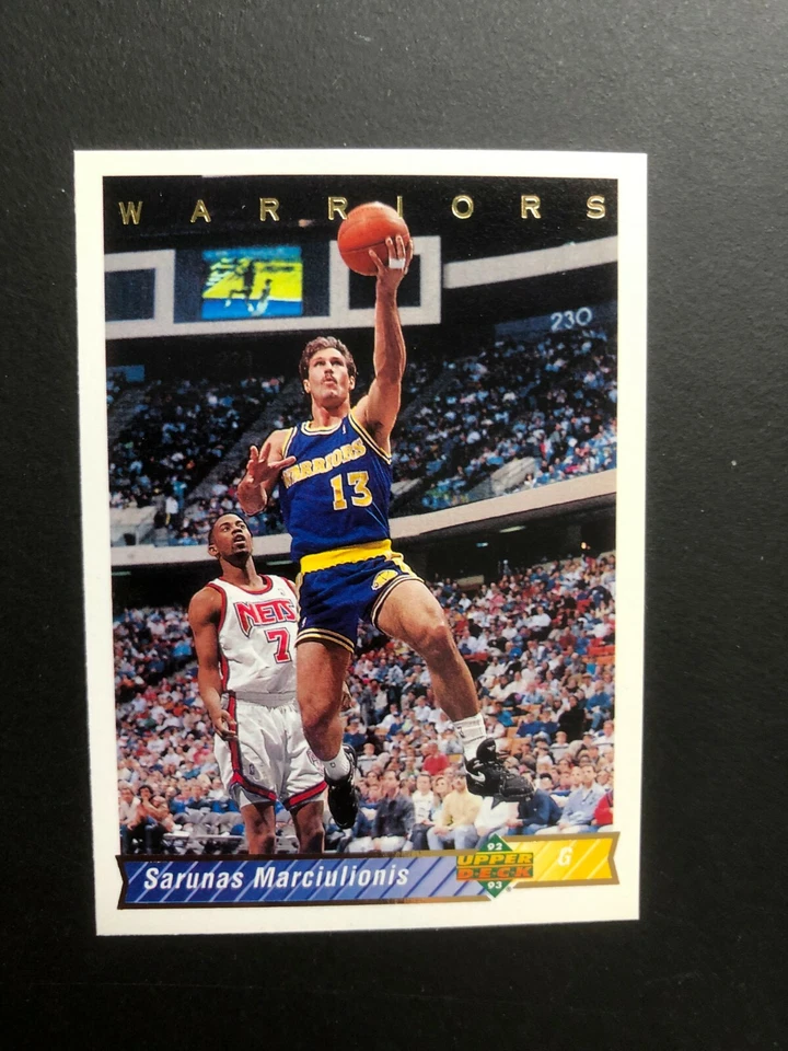 1992 SARUNAS MAMARCIULIONIS Upper Deck Basketball Card.# 249 Made in USA - Image 2 of 4