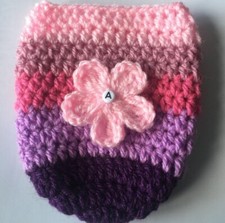 ręcznie szydełkowane dziecko Pokrowiec na butelkę mleka tommee tippee dr brązowy MAM Nuk Phillips Ave