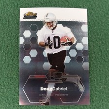 Doug Gabriel 2003 Topps Finest ROOKIE card #65 Oakland Raiders. rookie card picture