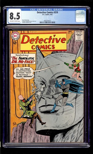 Detective Comics #319 1963 CGC 8.5 VF+ OW/W High Definition Scans**