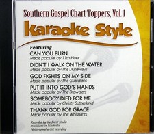 Southern Gospel Chart Toppers Volume 1 Christian Karaoke NEW CD G 6 Songs