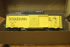 RMT/Ready Made Trains Single Door Box Car #583 NYSW/SUSQUEHANNA O Scl RMT 96643