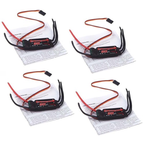 4pcs SimonK 20A ESC 2-3S Speed Controller BEC 5V 2A For RC Quadcopter 250 450 - Picture 5 of 5