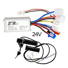 24V 250W Brush Motor Controller LCD Throttle E-bike Scooter ATV Mini Bike Quad