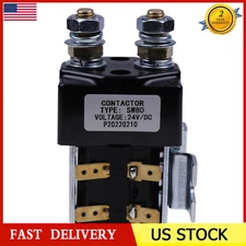 24V 125A Albright DC Contactor SW80 SW80-6 For Forklift Stacker Pallet B2SW11