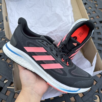 Adidas Supernova+ Black Acid Red Women's Running Shoes GX0535 | eBay