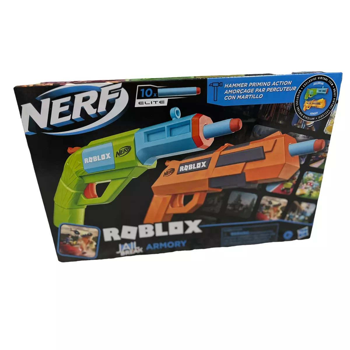 Nerf Nerf Roblox Jailbreak: Armory Blaster 2-Pack