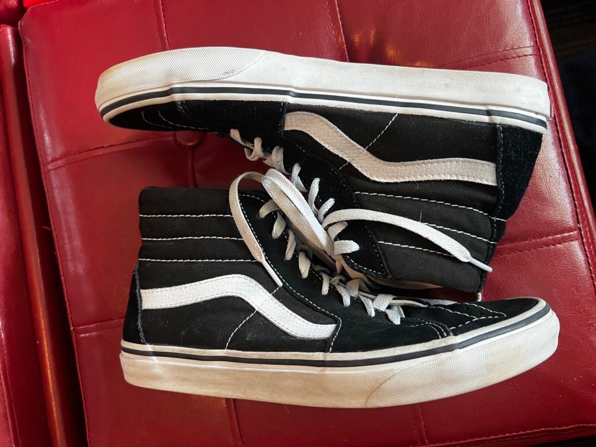 BOLT Vans Off The Wall SK8 Hi Cap Skateboard Shoes Mens 9.5 Womens 11 Skater VANS Sk8-Hi Bolt VN0A5JIVBM8 - Shiekh main image 3