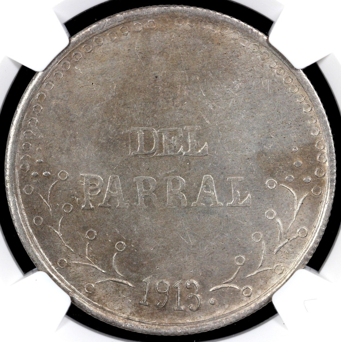 1913 1p Mexico Chihuahua Hidalgo Del Parral Peso 