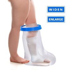 Extra Wide/Oversized Waterproof Leg Cast Cover for Shower-Reusable