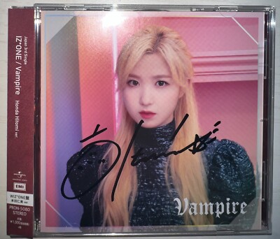 IZ*ONE Vampire HONDA HITOMI Autographed Signed Album IZONE | eBay