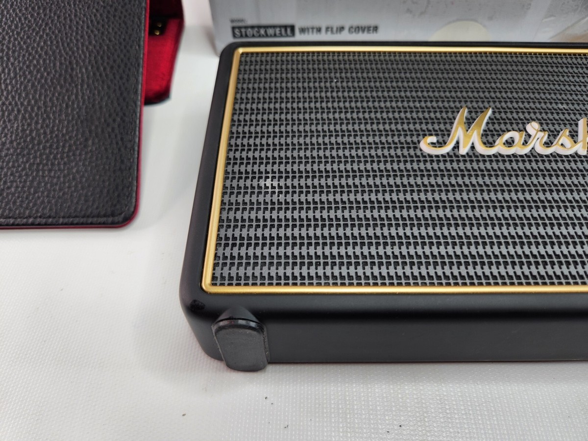 スピーカー Marshall stock well with flip cover Marshall Stockwell Portable Bluetooth Speaker with Flip