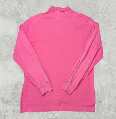 Ralph Lauren Men's Long Sleeved Polo T Shirt - Pink - Size Small - Picture 2 of 4