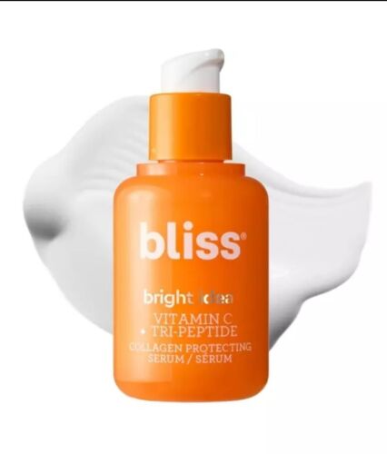 Bliss Bright Idea Vitamin C + Tri-Peptide Collagen Brightening Face Serum 1 oz