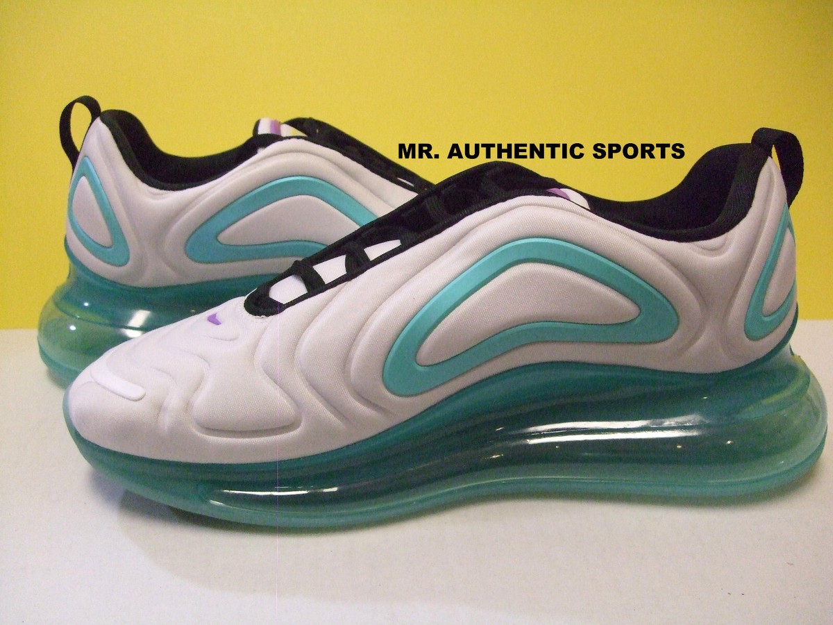 NIKE AIR MAX 720 Sz 10 WHITE/GREEN/BLK 1 90 95 97 98 270 tn