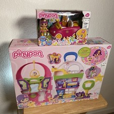 *RARO* Muñeca Pinypon Famosa Apartamento Casa de Juegos con Coche Pinypon Coleccionable Nuevo en Caja