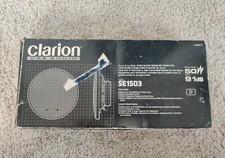 Clarion SE1503 5" Dual Cone Car Speaker 91dB Water-Resistant NOS Open Box