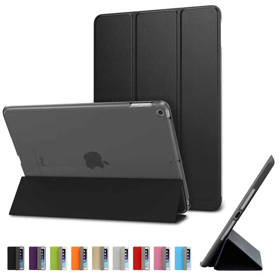 Slim Smart Magnetic Leather Stand Case Cover For iPad Pro 13/11 5/6/7/8/9/10th - Image 2 of 4
