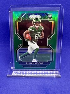 2021 Panini Prizm - Rookie Green Prizm #346 Elijah Moore (RC)