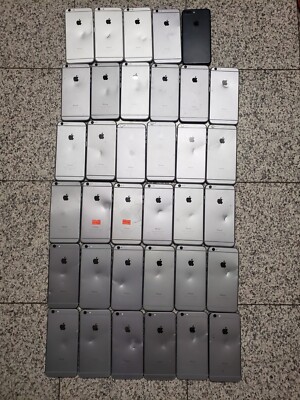 Lot of 35 Apple iPhone 6 Plus /7 Plus Silver for parts