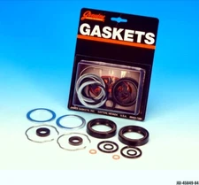 HARLEY FORK SEAL Rebuild Kit 41mm  FLH FLT FXST FLST 84-14 JAMES JGI-45849-84