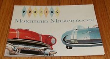 Original 1956 Pontiac Motorama Masterpieces Sales Brochure Catalina Club De Mer