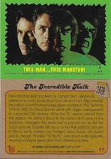 2013 Topps 75th Anniversary #77 The Incredible Hulk Lou Ferrigno 1979
