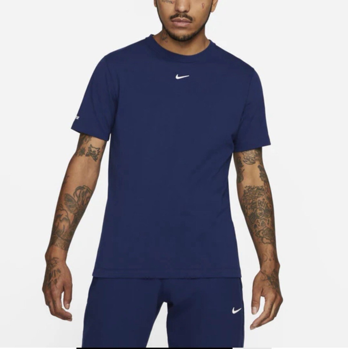 Men's Size XS - Nike x Drake NOCTA Cardinal Stock Tee Navy DJ5951